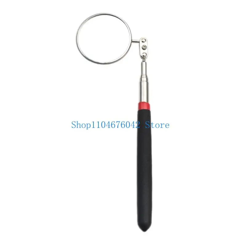 

652F Telescoping Inspection Mirror Adjustable Observe Inspection Mirror Tool Round