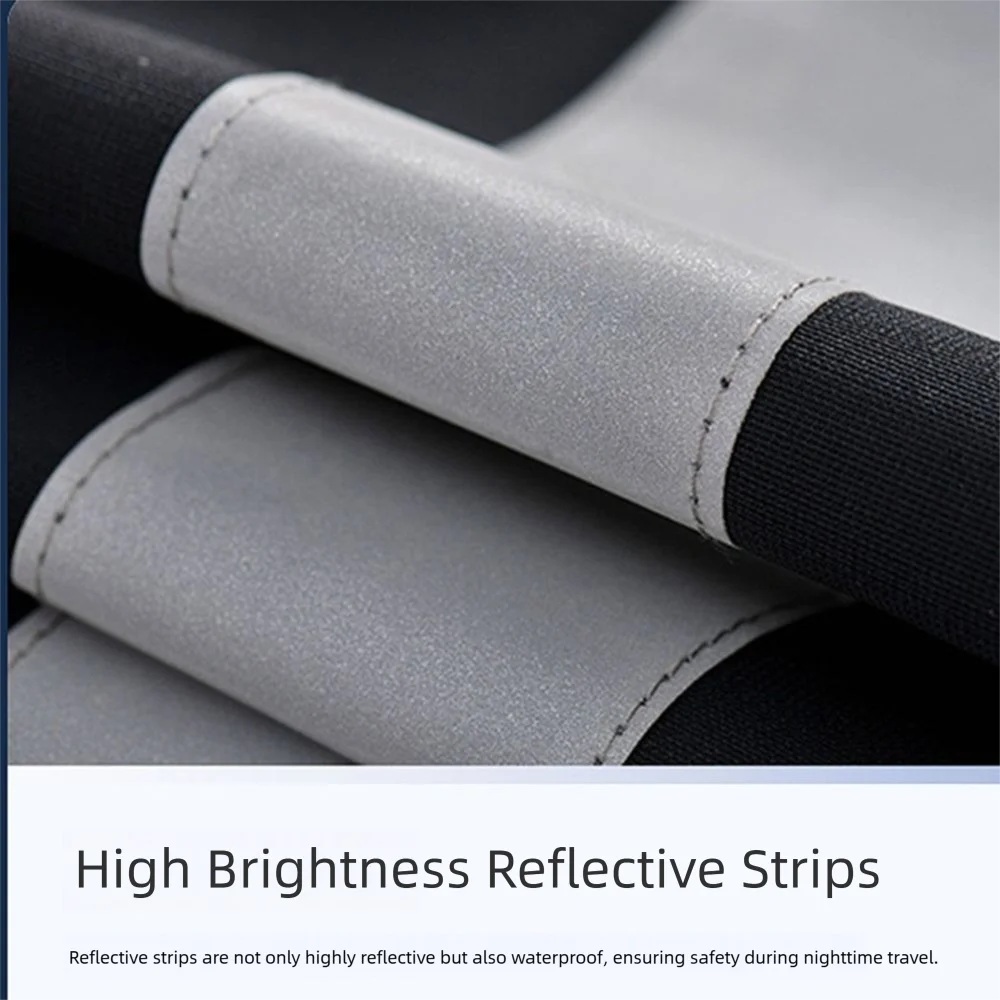 High Visibility Reflective Vest with Pocket One Size Construction Clothes Warning Security Safety Running Gear Motorcycle