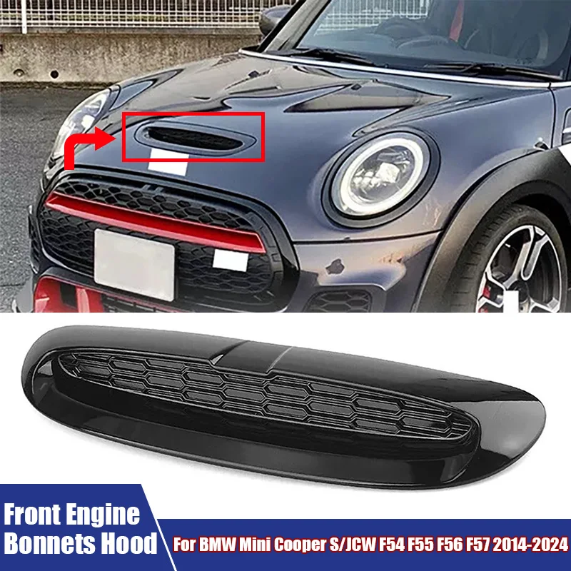 

High Quality Car Front Grille Engine Bonnets Hood For BMW Mini Cooper S/JCW F54 F55 F56 F57 2014-2024 #51137328312, 51137376052
