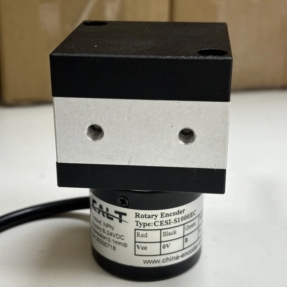 Coin Draw-Wire Posição Sensor, saída de tensão do codificador, 2000mm Encoder