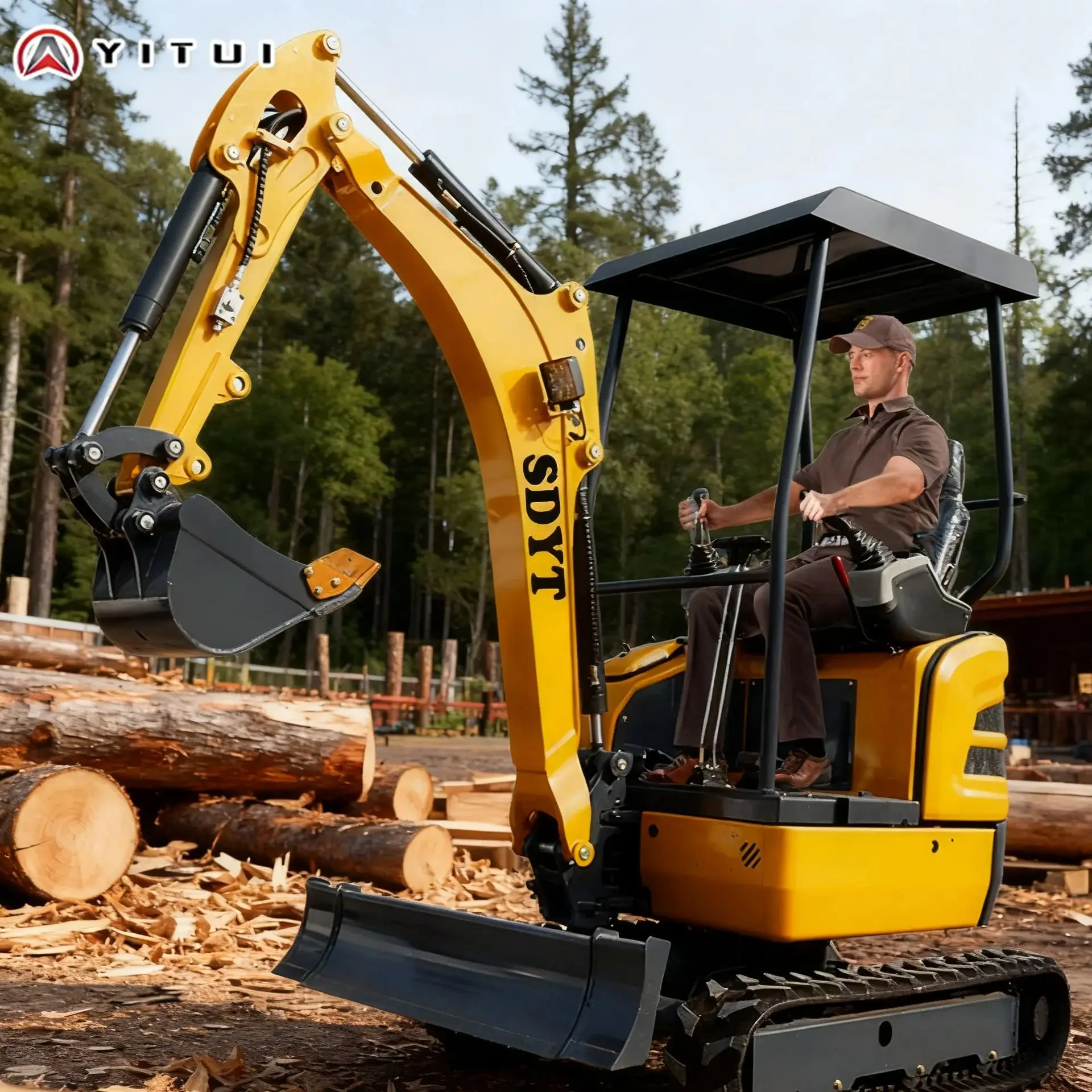 تسليم سريع للحفارات الصغيرة متعددة الملحقات كوبوتا محرك الحفارات الصغيرة دعم مخصص #1