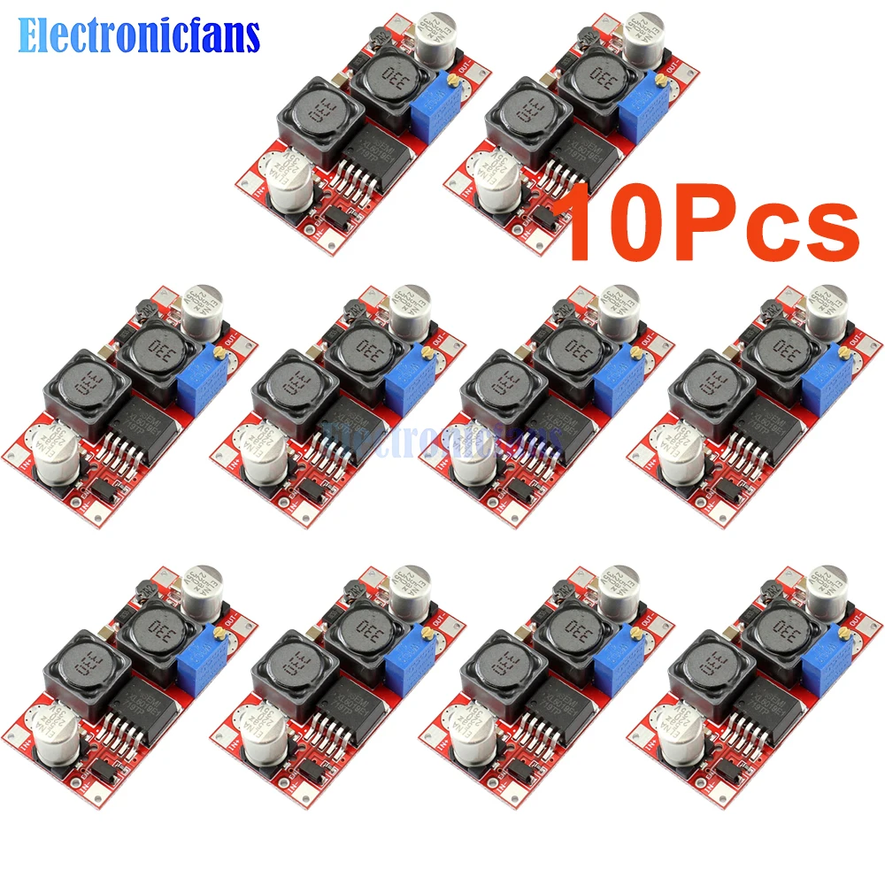 10-1Pcs XL6019 DC-DC Adjustable Boost-Buck Module 5V-32V to 1.2-35V