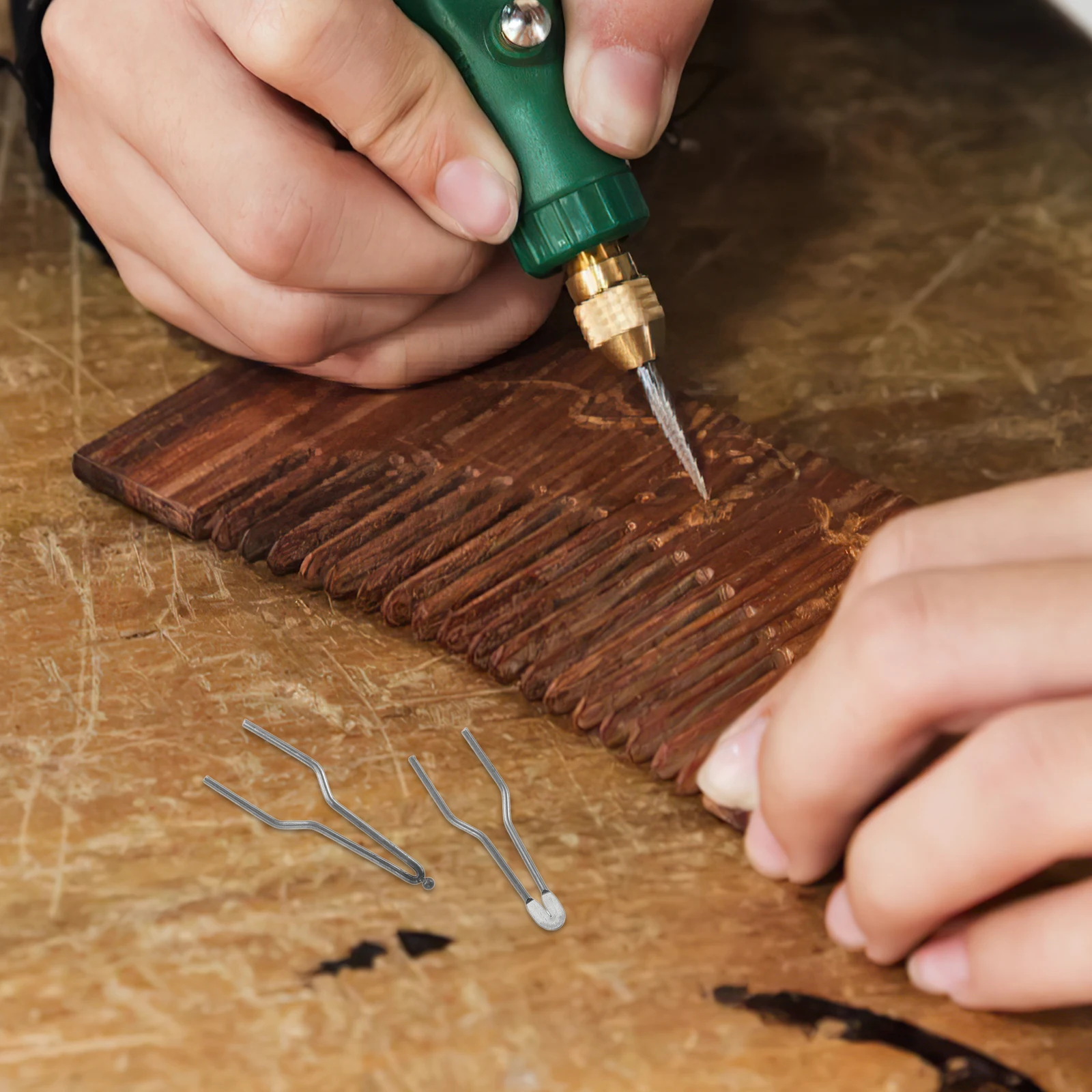 

8pcs Wood Burning Tips Replacement Pyrography Wire Pen Nibs High Impedance Compatible With Most Machines Durable Sturdy For Art