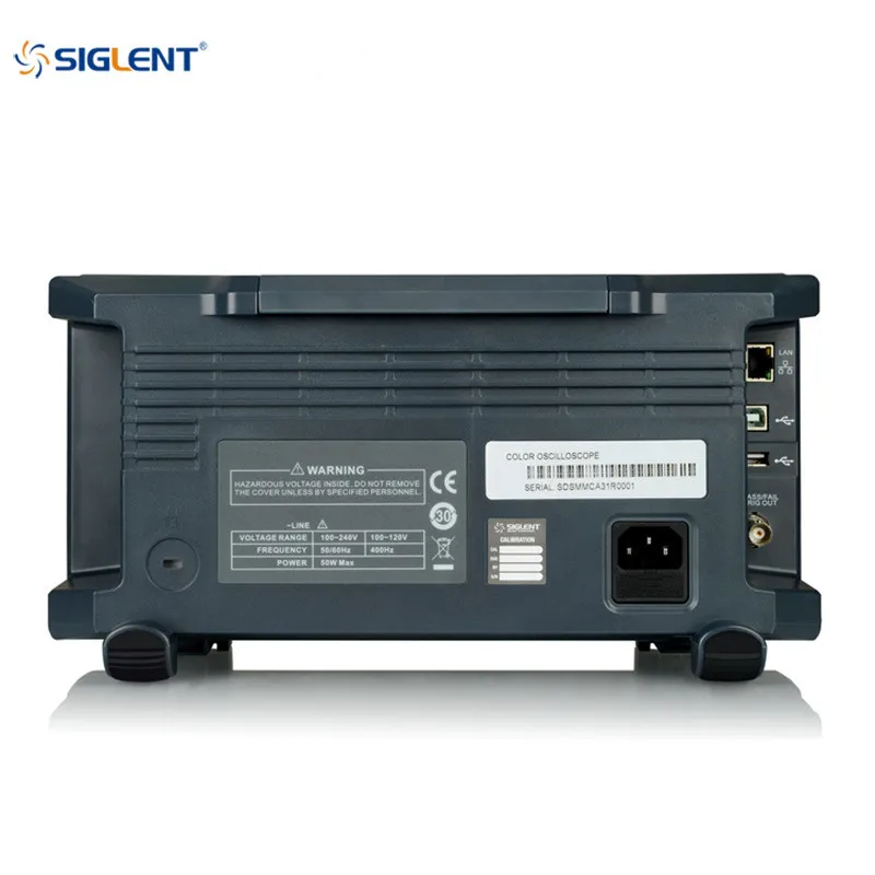 Signent SDS1104X-E 100Mhz oscilloscopio digitale 4 canali decodificatore Standard 1 gsa/s,400,000 wfm/s tasso di acquisizione