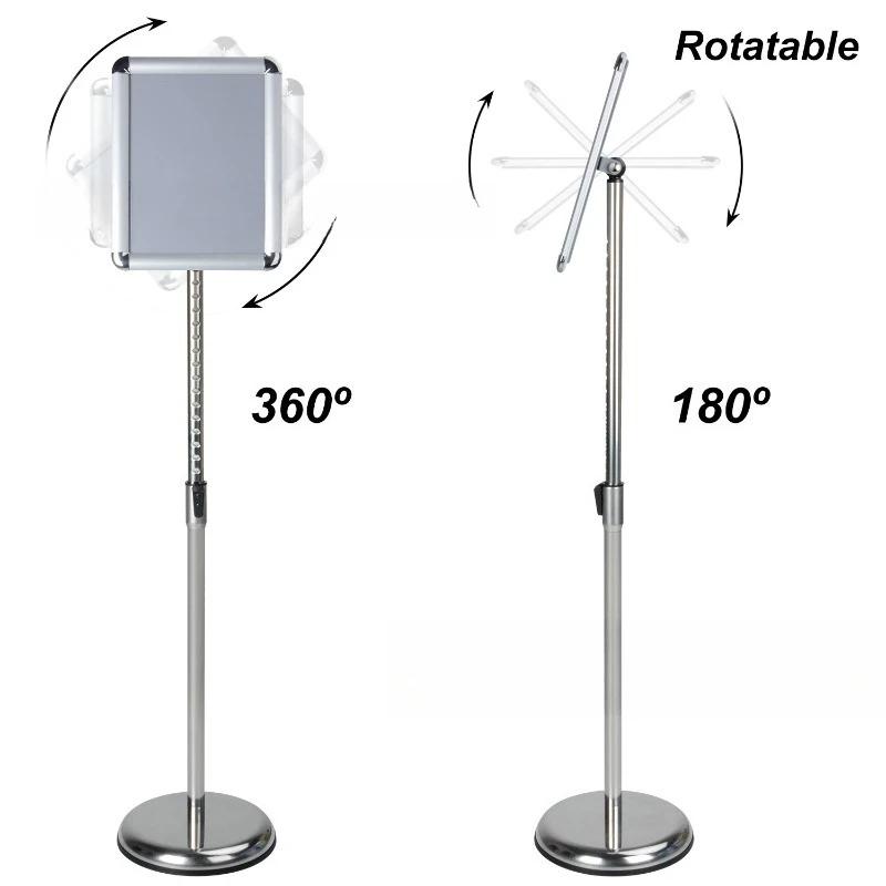 Vertical billboards, warehouse classification signs Stainless steel display signs