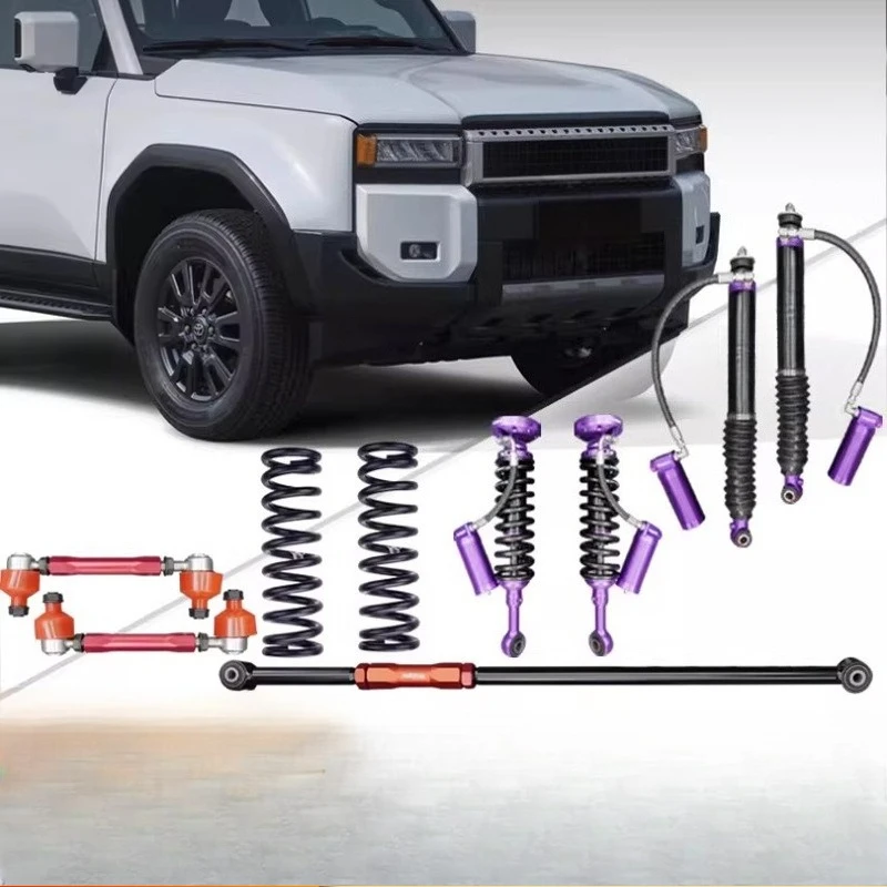 Oil pressure nitrogen shock absorber off-road shock absorber raised