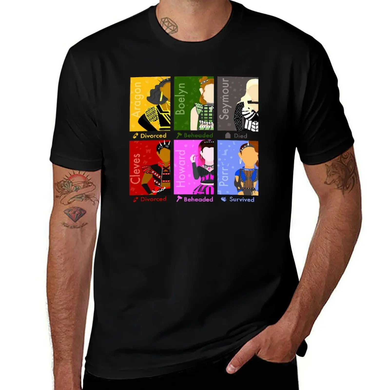 

Six the musical T-Shirt t shirts for man graphic tees t shirts for man cotton