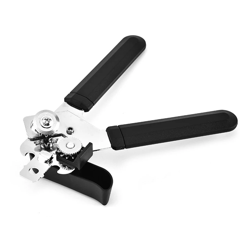 Stainless Steel Multifunctional Professional Manual Can Opener Craft Beer Grip Can Opener Bottle Opener Kitchen Gadgets