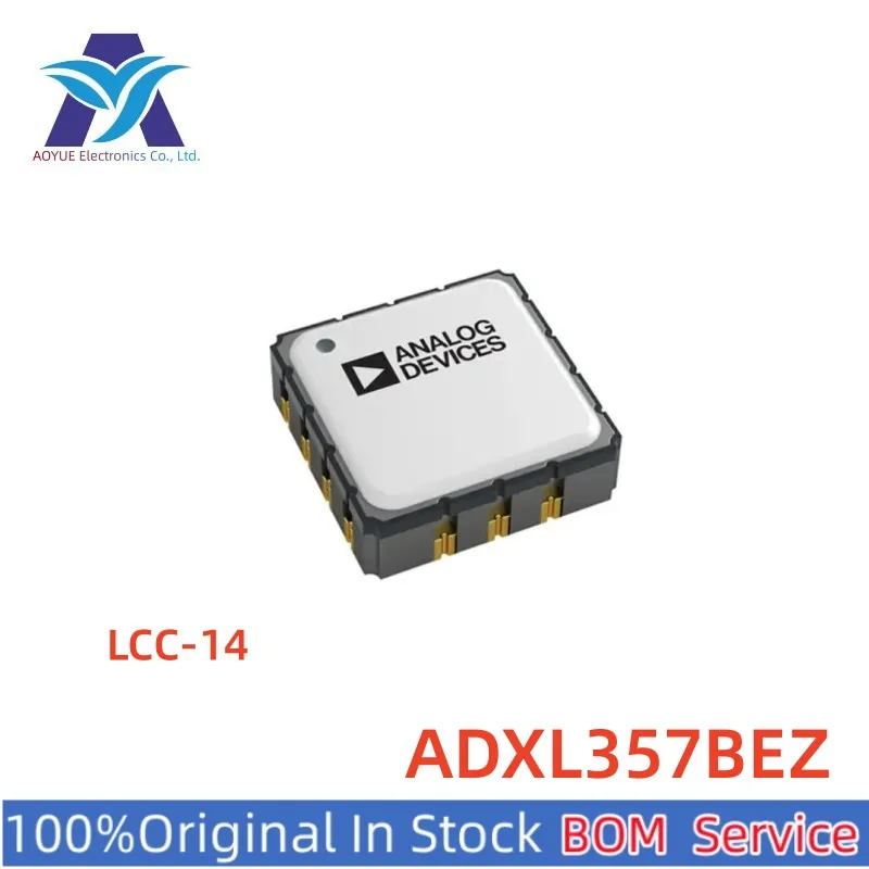 New Original Stock ADXL357BEZ ADXL357B ADXL357BEZ-RL7 LCC-14(6x6) ADI Attitude sensor/gyroscope Series IC One Stop BOM Service