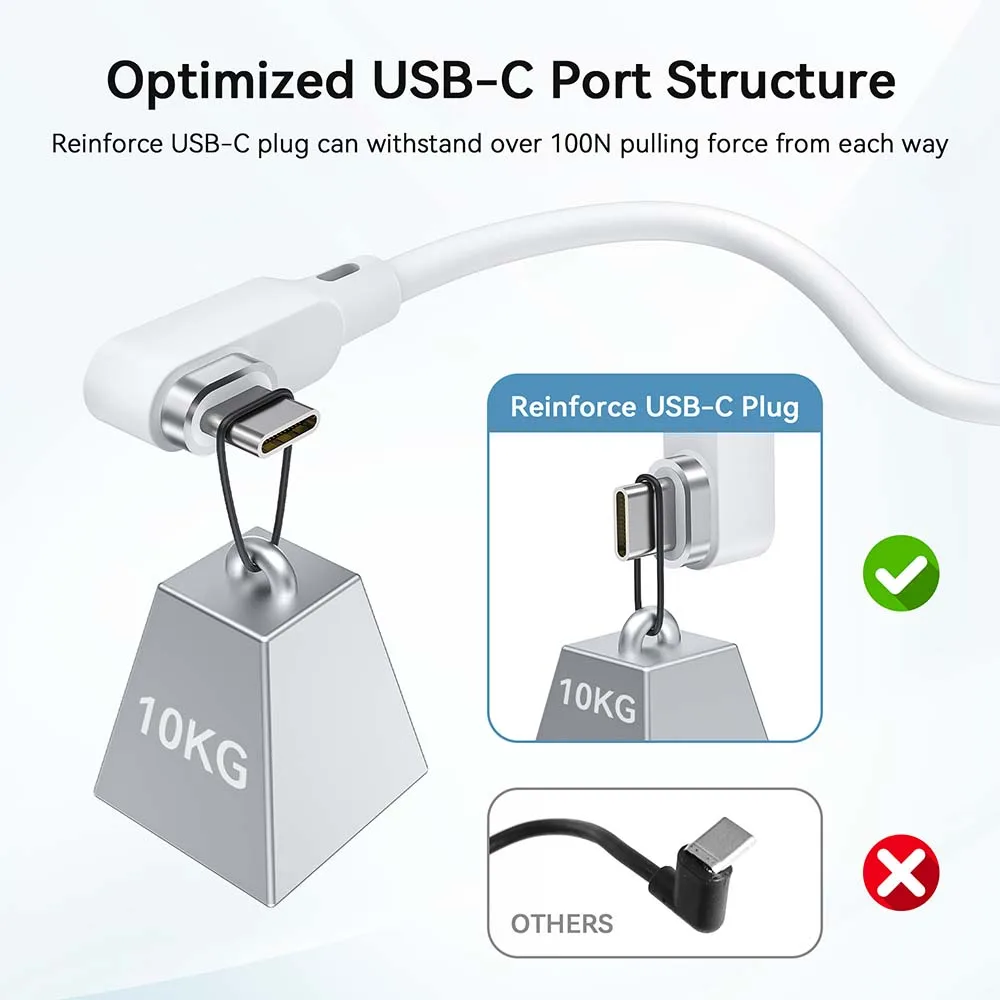 AMVR 18 W wiederaufladbares Verbindungskabel für Quest 3/3S/2/Pro Schnelllade-Typ-C-USB-Kabel für Pico4/Ultra-kompatiblen PC/SteamVR – Detail 7