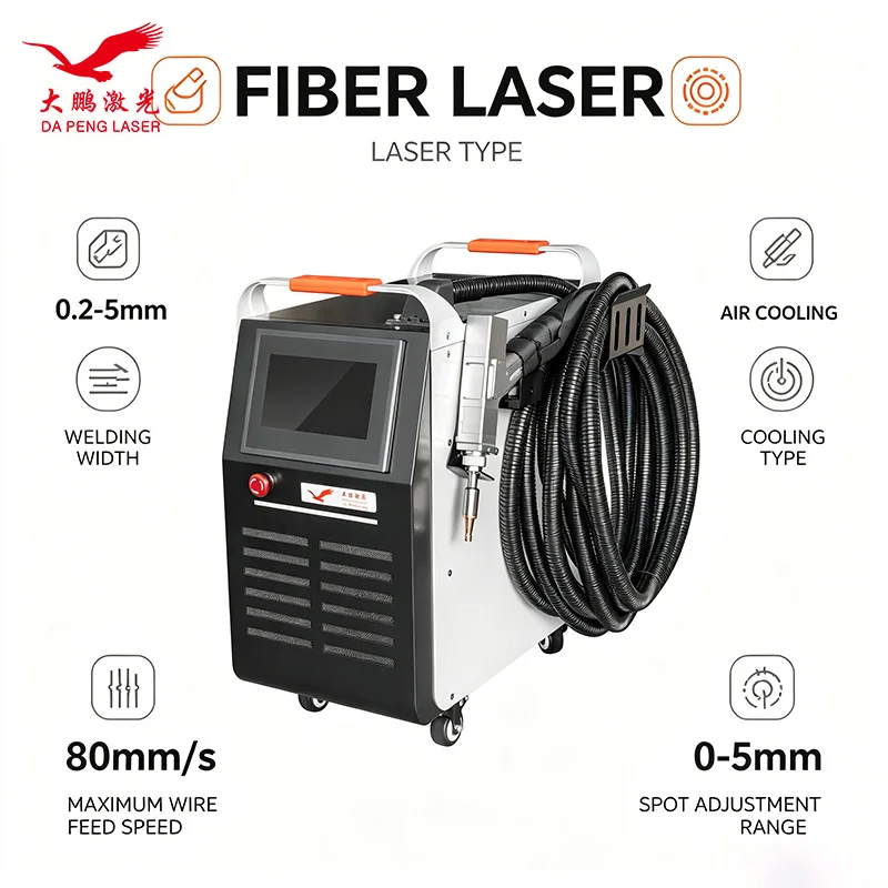 Smart Air Cooled Welding 1500W 4 in 1 Handheld Laser Machine Welder Cutter Cleaner