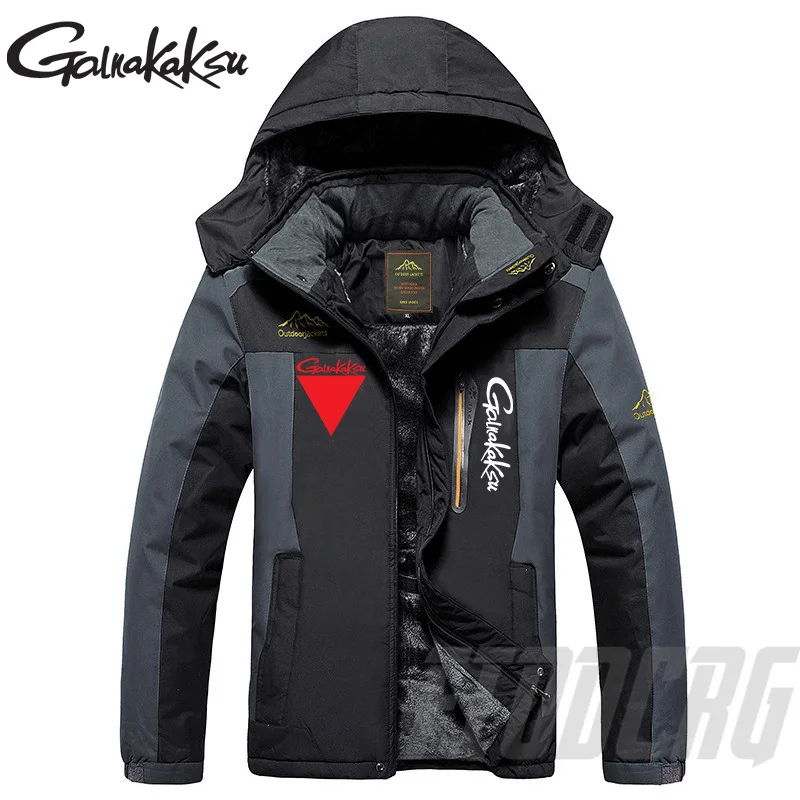 New Jackets Fishing Clothing Winter Autumn Waterproof Warm Fishing Jackets Men Fleece Thick Outdoor Fishing Coats M-9XL