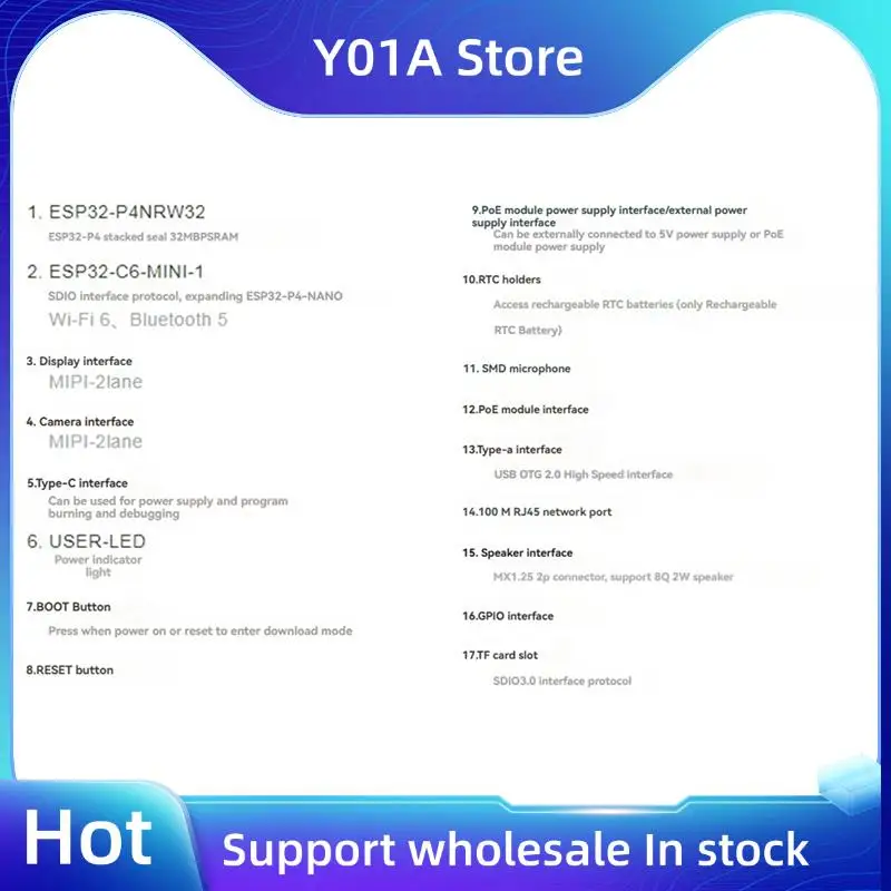 Y01A 2X ESP32-P4-NA…