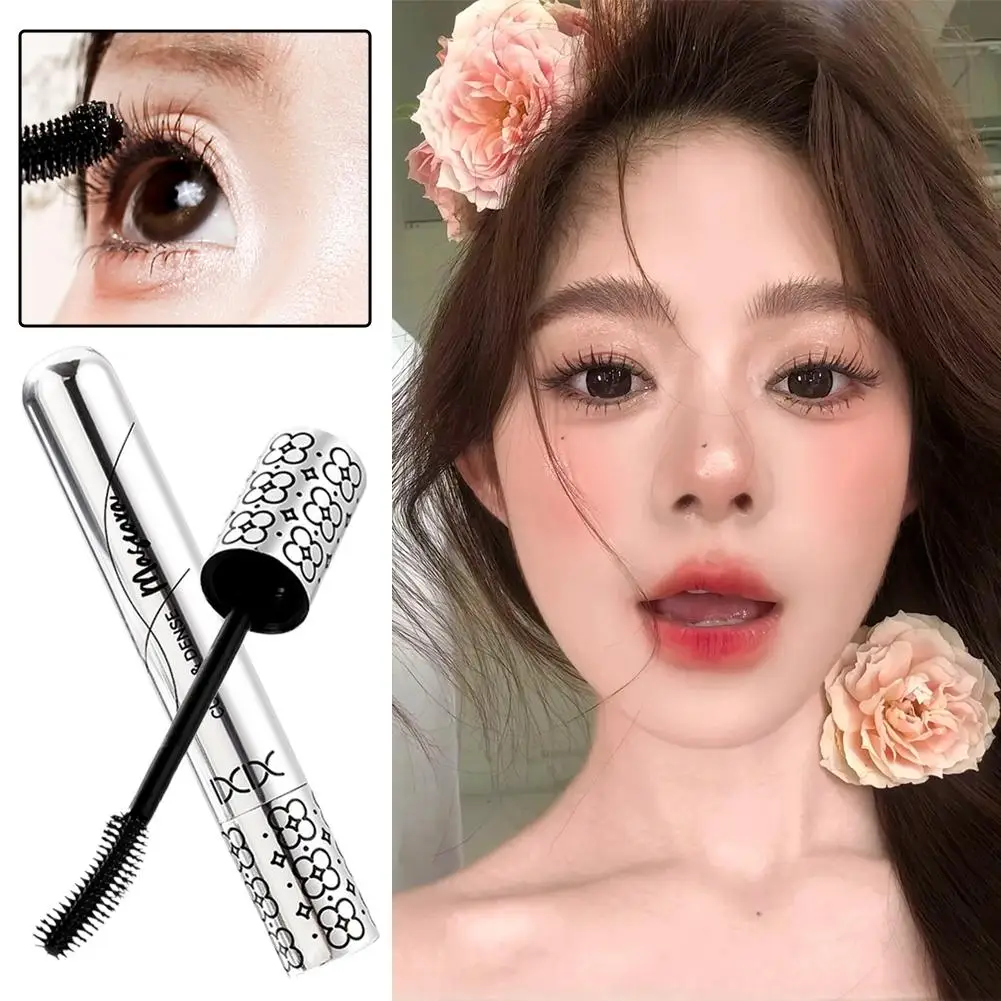 黒マスカラ美容メイクカーリングラッシュまつげエクステンションボリューム化粧品防水長持ち液体マスカラ K6G5