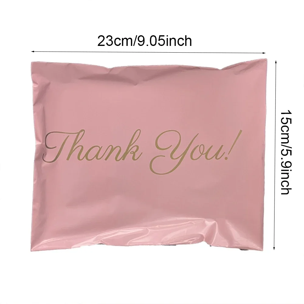 100pcs Pink Gift Packaging Supplies Sealed Express Bag Packing Bag Mailing Bag, Express Packing Supplies,Wedding Birthday Party