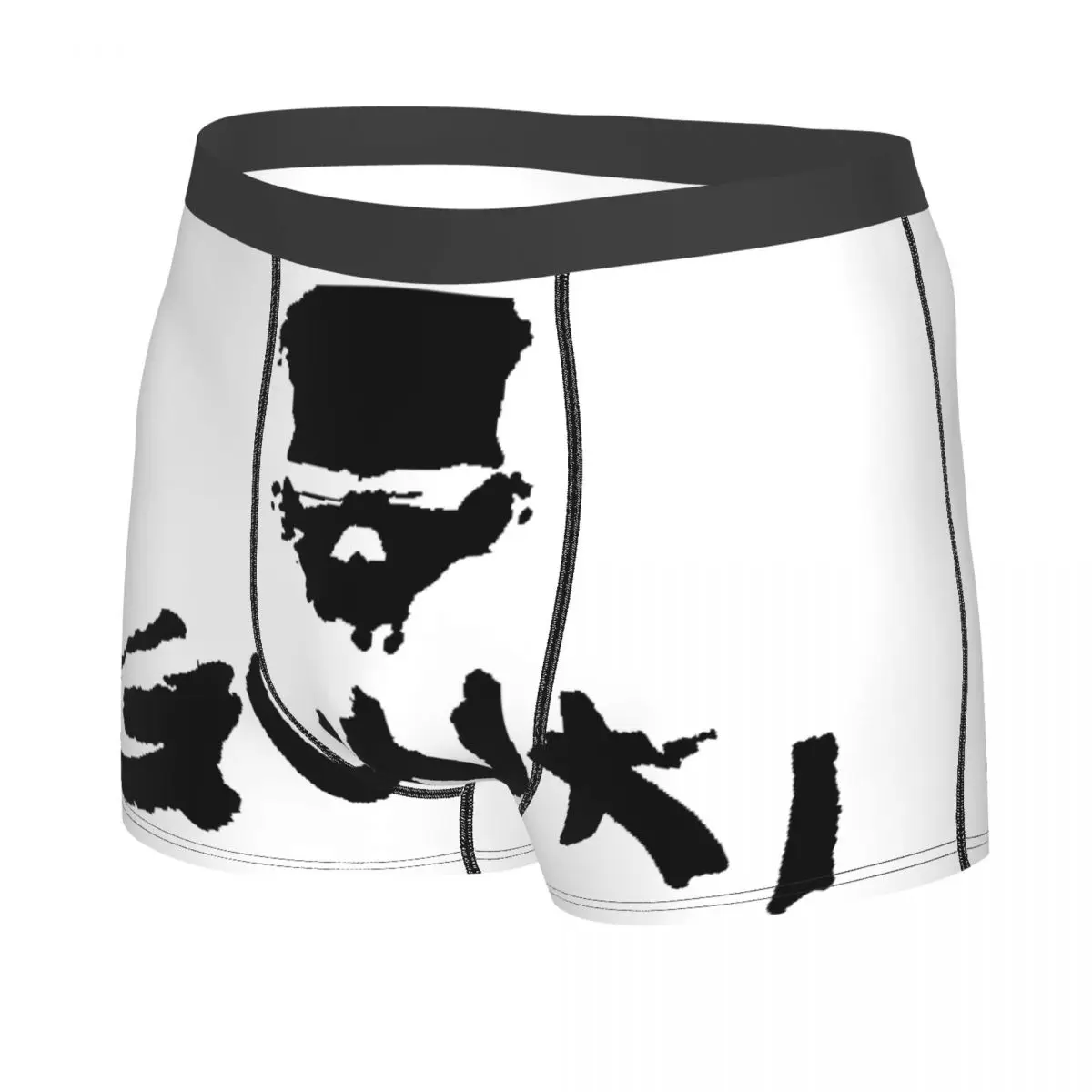 Custom Gunkis Fish Boxers Shorts Men Fishing Rod Briefs Underwear Funny Underpants