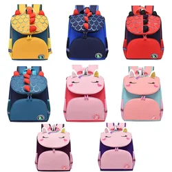 Cartoon 3D Dinosaurus Kids Rugzakken Kleine Jongens Voorschoolse Tassen Meisjes Baby Leuke Peuter Kinderen Schooltas Kleuterschool Tas Merk