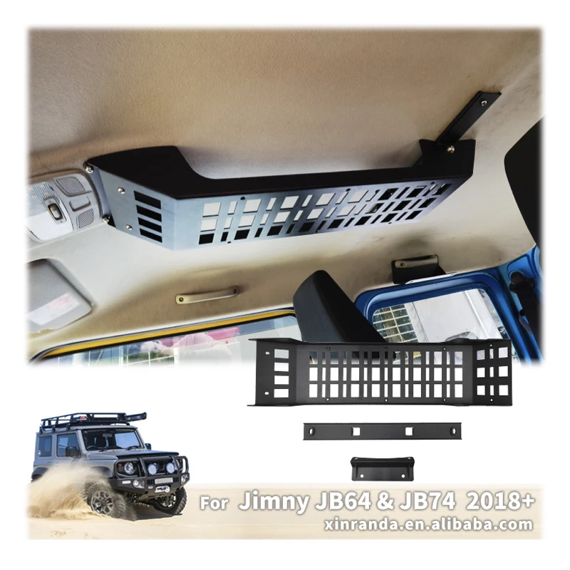 

Jimny Luggage Basket Roof Inner Storage Jimny Gen4 JB74 JB64 2019+ Driver's Multifunctional Storage Basket
