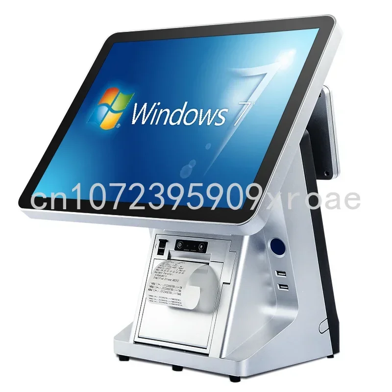 Hot 15'' Windows Cash Register with 58mm Printer Supermarket Touch Screen Cash Register POS System