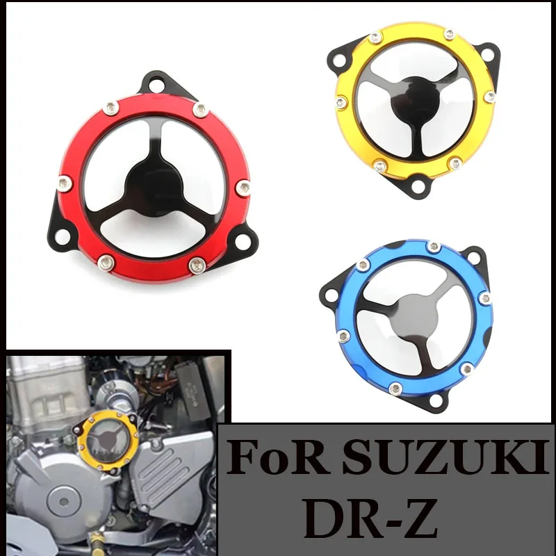 Dla Suzuki DR-Z 400/E/S/SM DRZ400SM DRZ400S DRZ LTZ LTR 450 rozrusznik silnika biegu jałowego pokrywa skrzyni korbowej motocykla akcesoria