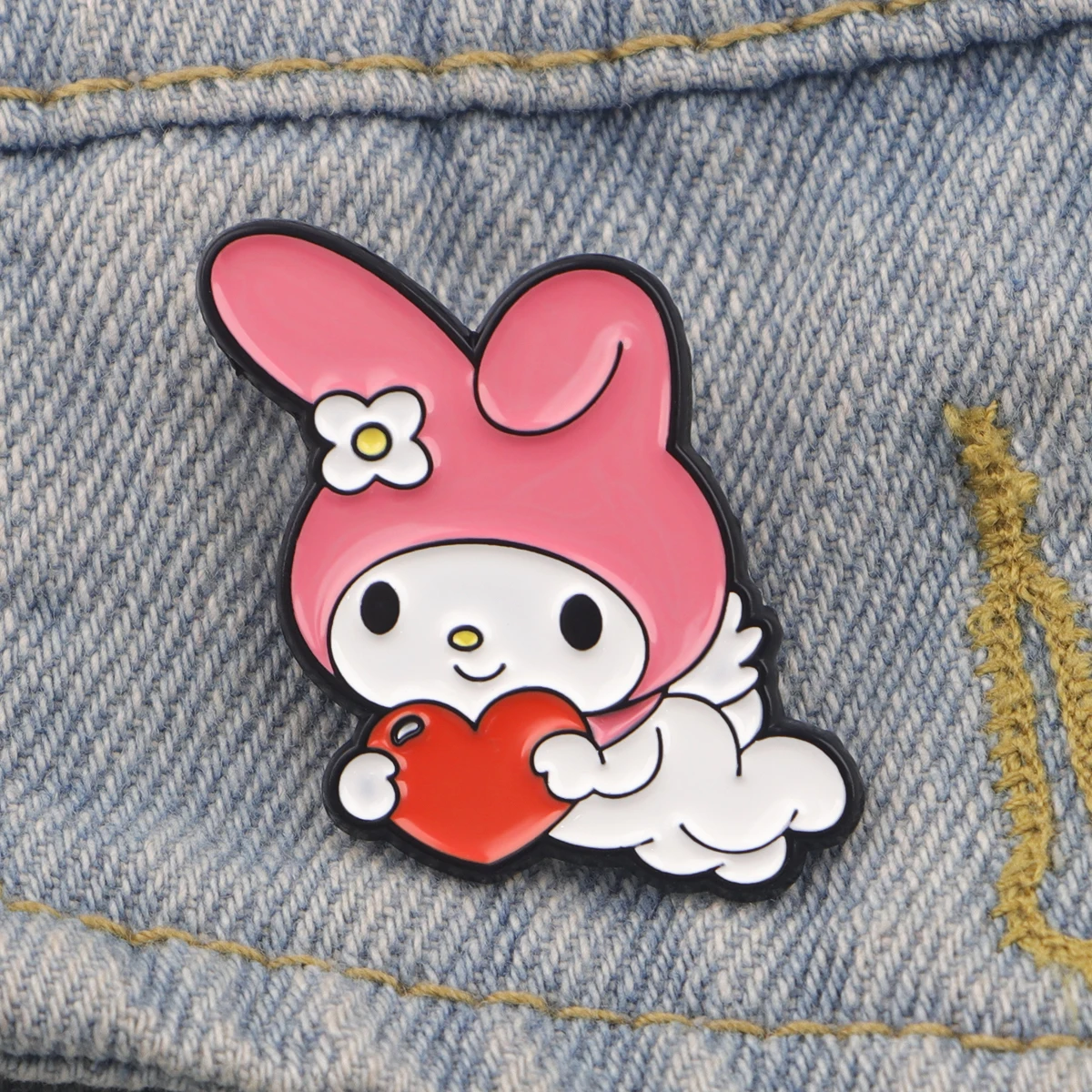 Lapel Pins for Backpacks Kawaii Metal Enamel Pin Brooches Badges Anime Fashion Jewelry Accessories Holiday Gifts