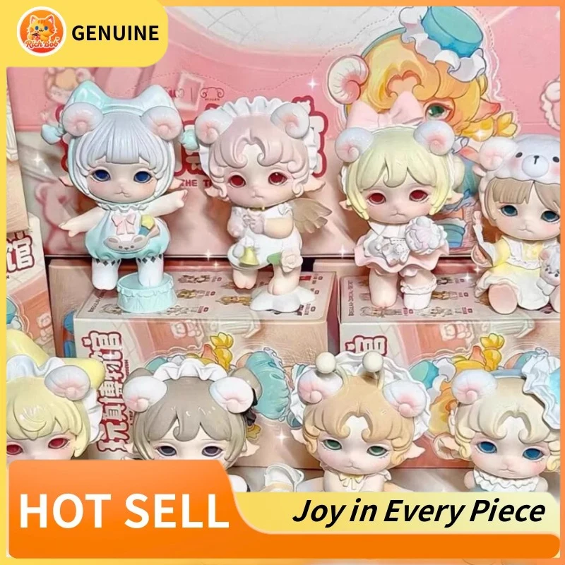 

Original Mimia Museum Series Blind Box Toy Kawaii Mimia Mystery Box Collectible Model Desktop Decoration Cute Design Girl Gifts