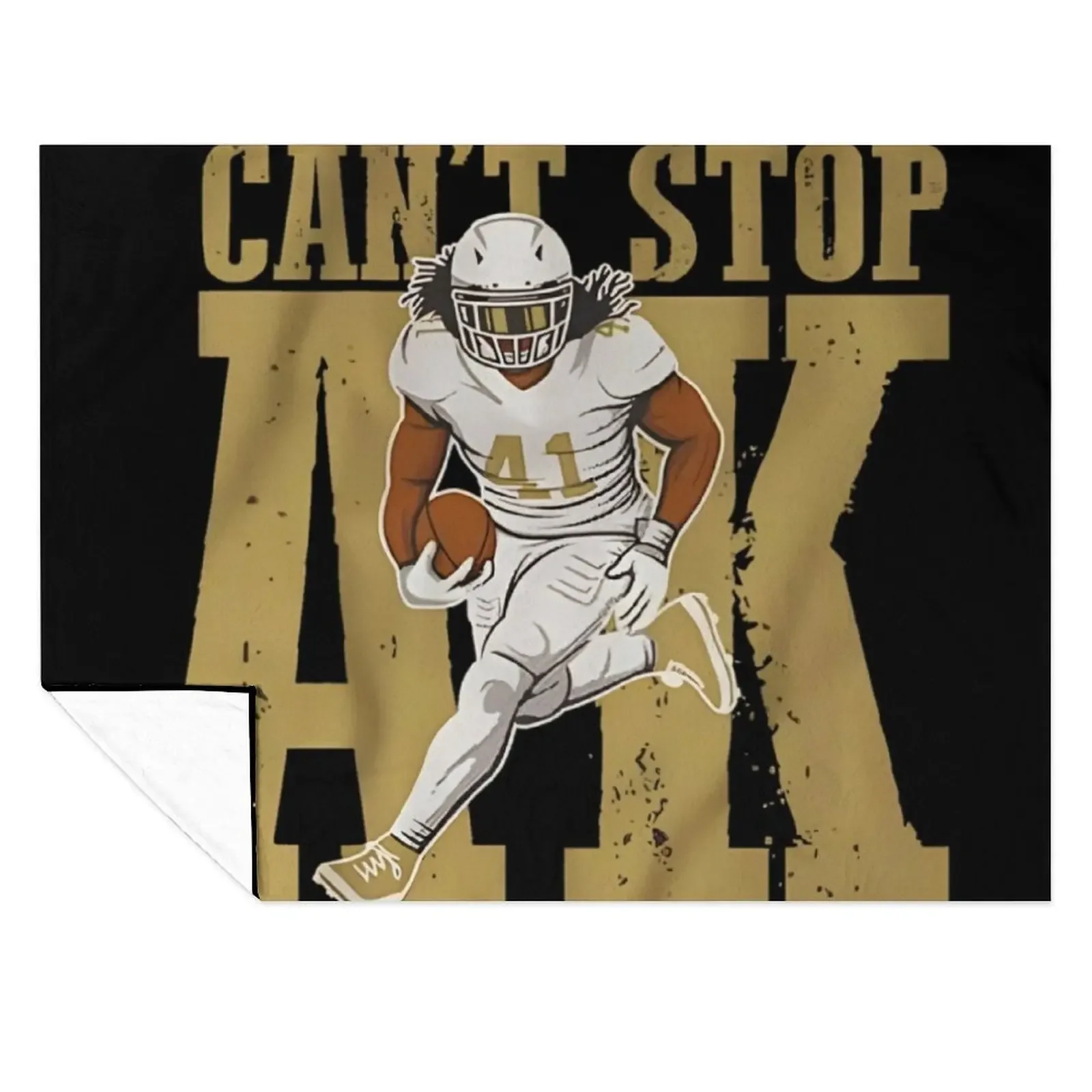 

Can't Stop Alvin Kamara Throw Blanket Comforter Sofas Summer Beddings Retros Blankets