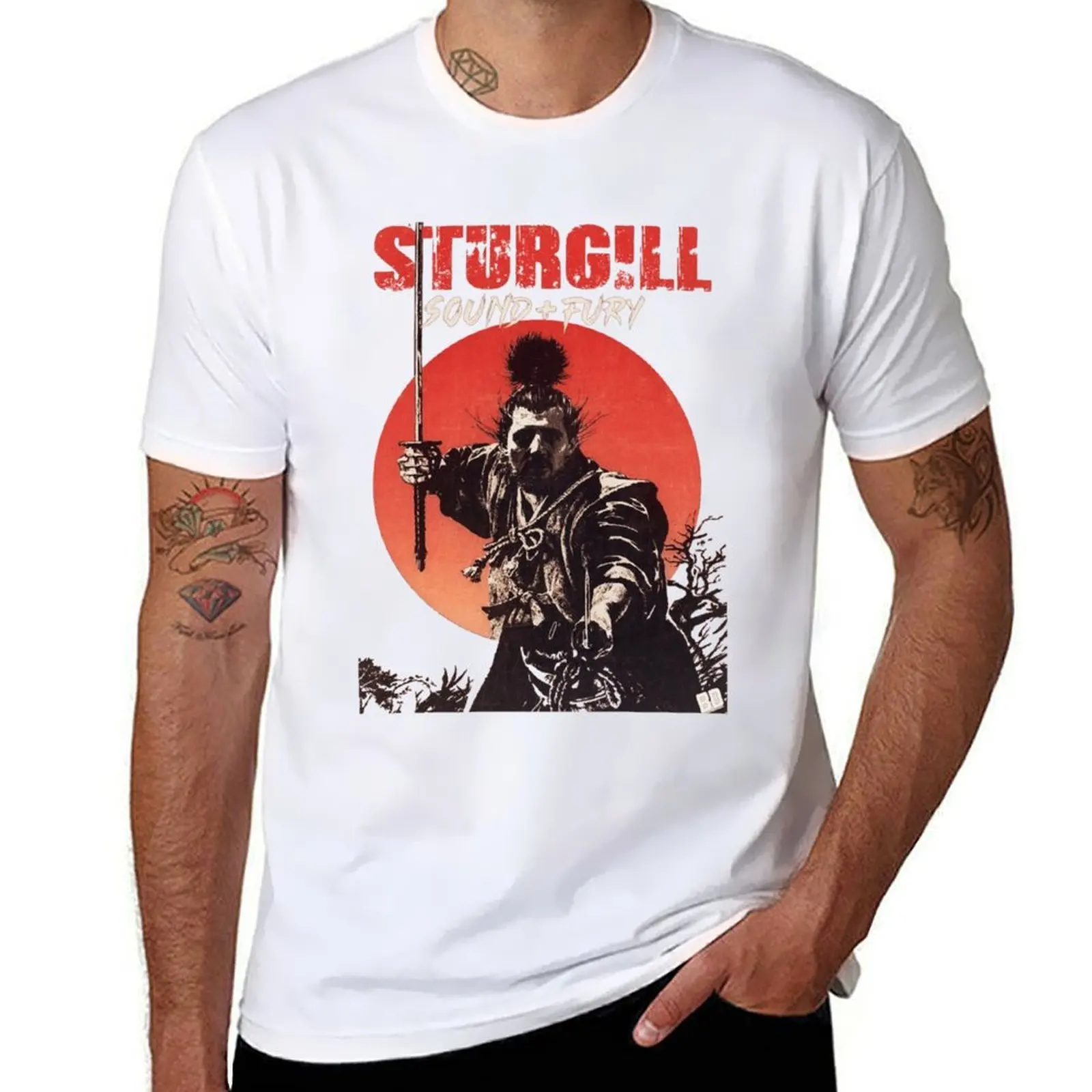 

Sound Fury T-Shirt t shirt for man black cotton t-shirt plain for man package T-Shirt
