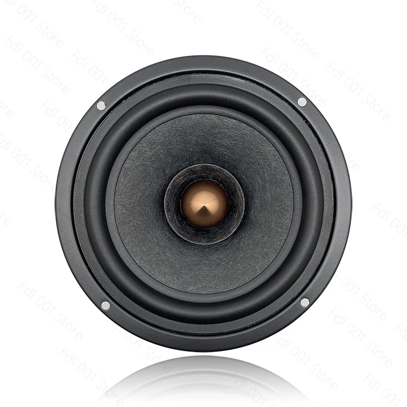 1Pieces Loud Original QT-52QF01 5.25 Inch Full-Range Speaker Driver Unit Monitor Audiophile Grade Wool Fiber Paper Cone 25W