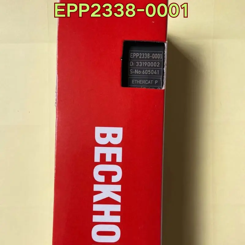 

New PLC module EPP2338-0001