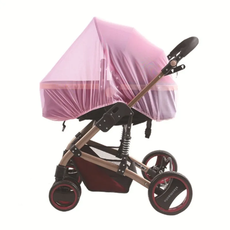 Baby Stroller Mosquito Net Full Cover Universal Kindergarten Mosquito Cover Infant Umbrella Carts Enlarged Encrypted Mesh Cover