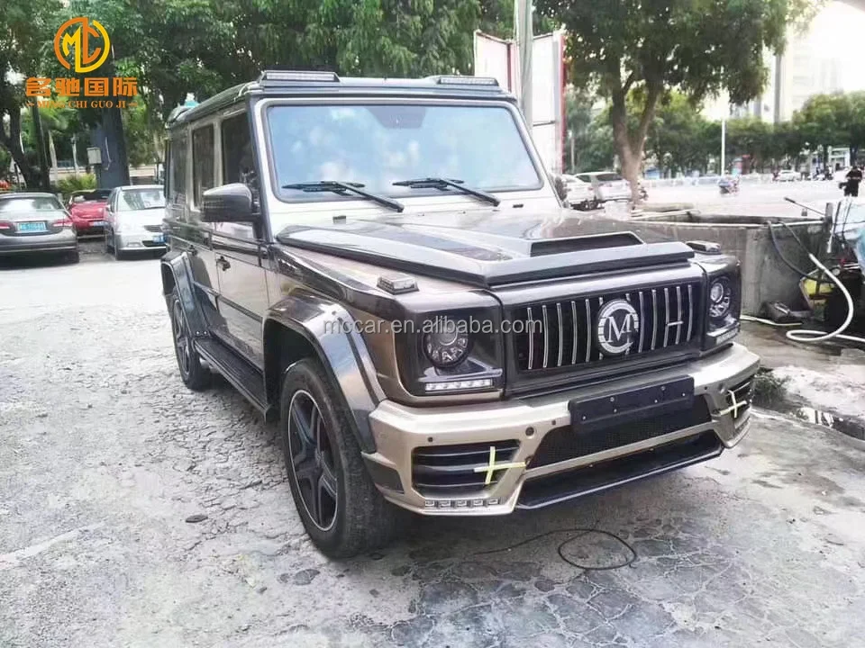 For Mercedes Benz G500 G63 G550 AMG upgrade Mansor body kit bumper