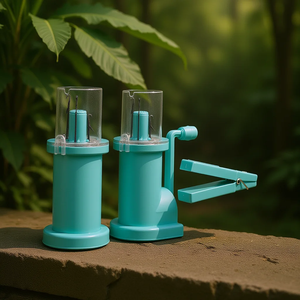 

Hand Operated Knitting Machine Mini Spool Knitter Weave Tool for DIY Wool Yarn Craft Bracelet Making Embellish Sewing Accessory