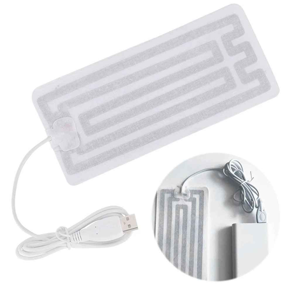 

2 шт. USB-грелки 5В: электрические нагревательные элементы для одежды, пленка для обогрева, грелки для рук, электрические пояса