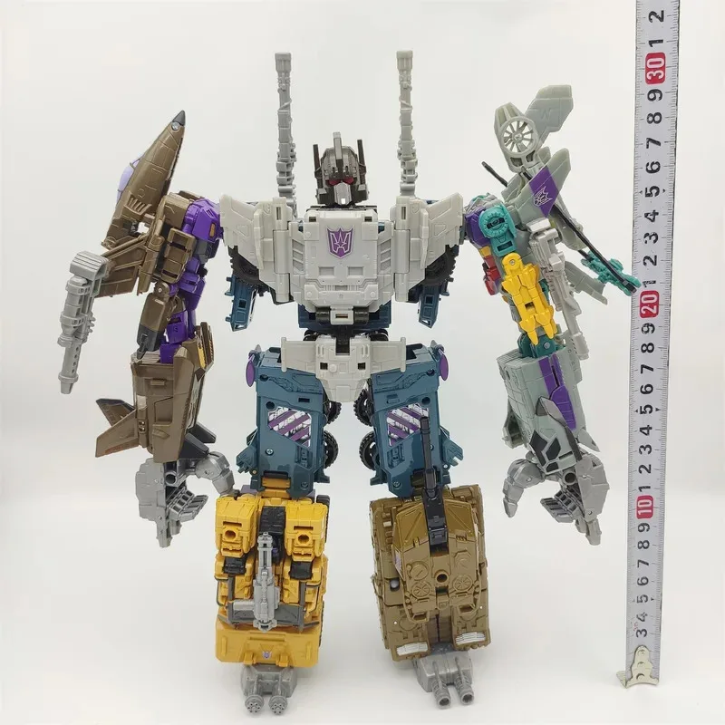 재고 있음 변환 Bruticus IDW 5 IN 1 상자 없음 세트 액션 피규어 로봇 장난감 KO Boys Gift