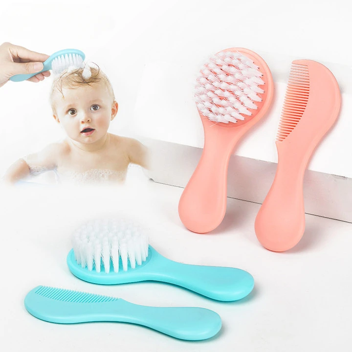 Baby Comb Children Comb Brush Comb Care Head Removal Scale Care Shampoo Brush Brush Suit Baby Shampoo Tool