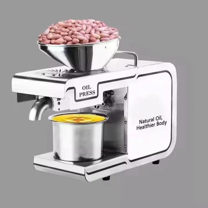 Automatic Coconut Soybean Oil Press Machine New Condition for Palm Sesame Peanut Almond Walnut Oil Presser