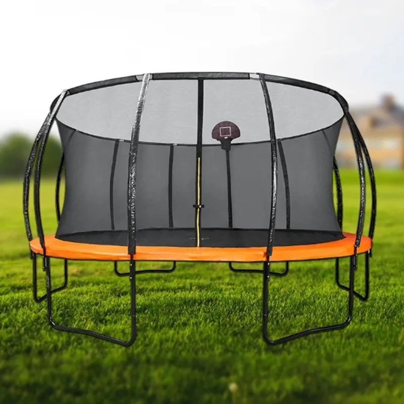 

Orange Outdoor Lantern Design Trampoline 8ft 10ft 12ft 14ft 16ft Sturdy Build For Backyard Family Fun Kid Adults 2025 Bestseller