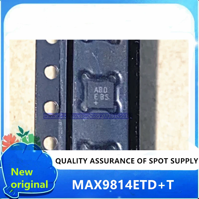 

5-20 шт./лот MAX9814ETD+T MAX9814ETD ABD TDFN-14 Чип аудиоусилителя мощности
