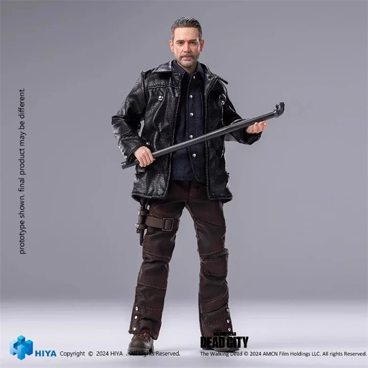 In Stock Original  HIYA 1/12 Action Figure Exquisite Super Series The Walking Dead Dead City Negan Action Figure Model Toy Gifts