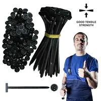 20-50-100pcs Car Nylon Tie Wrap Cable Fixed Fastener Clips Car Hose Fastening Zip Strap Self-Locking Reusable Nylon Cable Ties