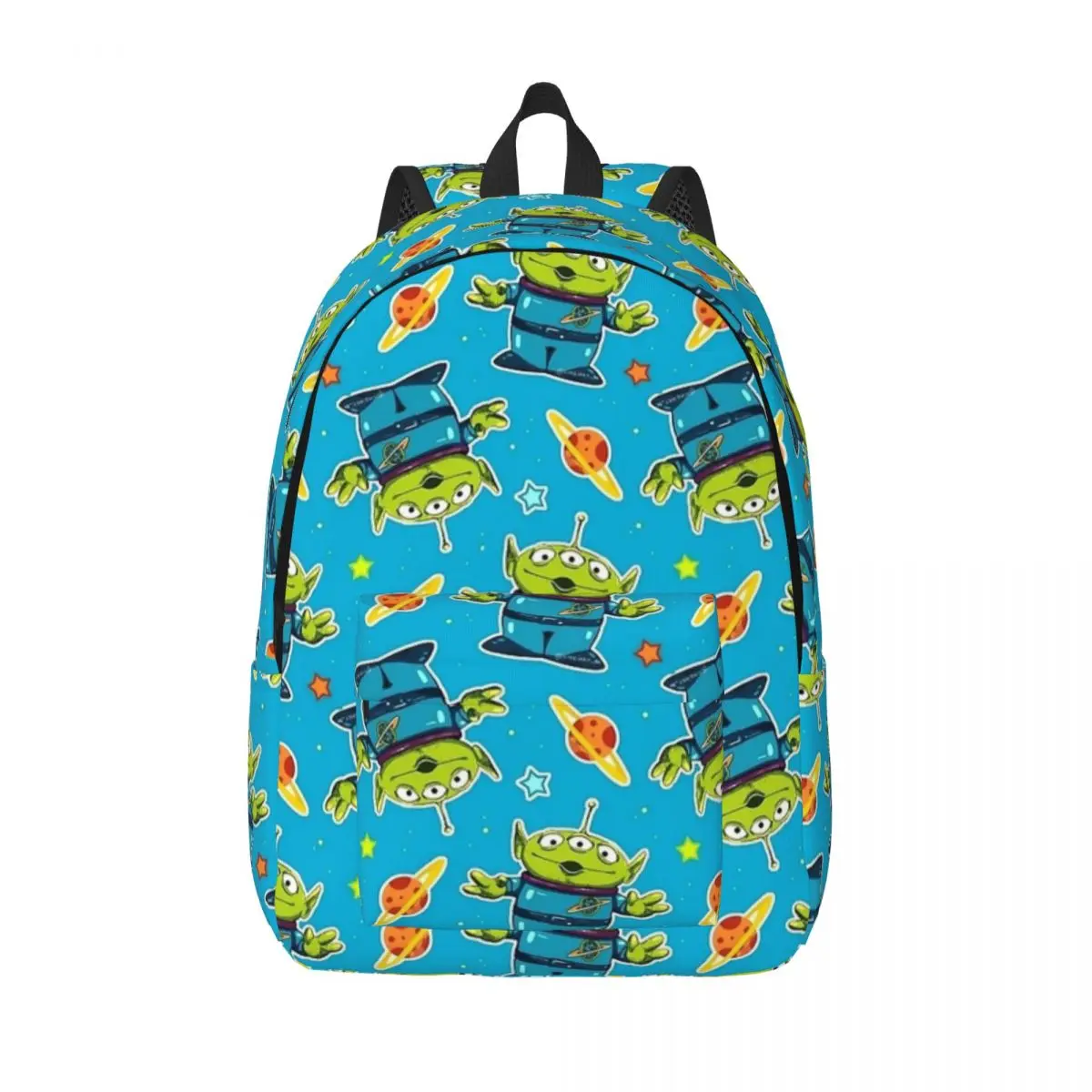 

Рюкзак с рисунком Little Green Man Pattern Aliens Toy Story для мужчин, женщин, подростков, школьников, рабочий рюкзак, холщовые сумки для колледжа, спортивные сумки