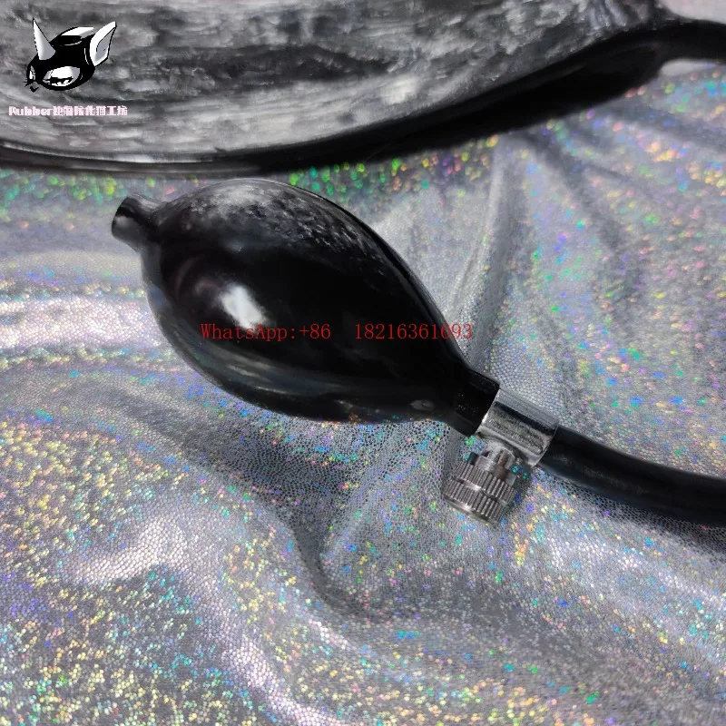 Limited Offer Latex Inflatable Breathing Bag, Breathing Limitation, Control Latex Gas Mask Accessories