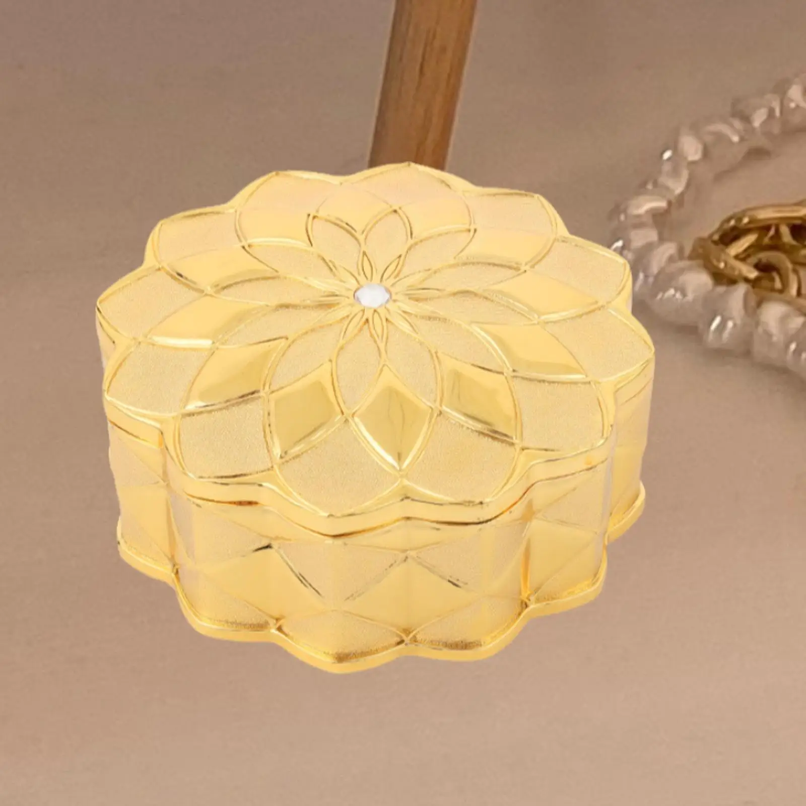 

Jewelry Box Travel Practical Trinket Case for Necklaces Rings Stud Earrings