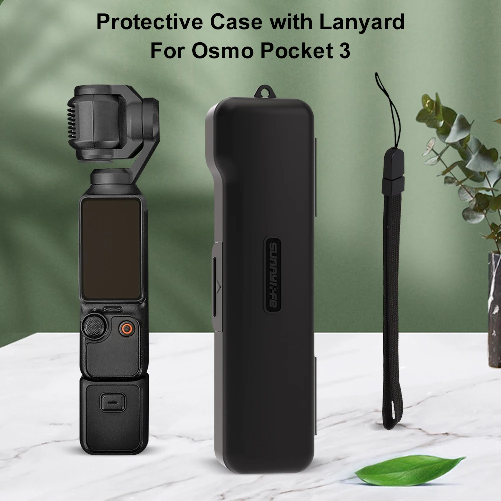 حافظة واقية قابلة للطي ومضادة للخدش من البولي كربونات، غطاء حماية صلب مقاوم للصدمات لملحقات مدونة الفيديو للتصوير في الهواء الطلق