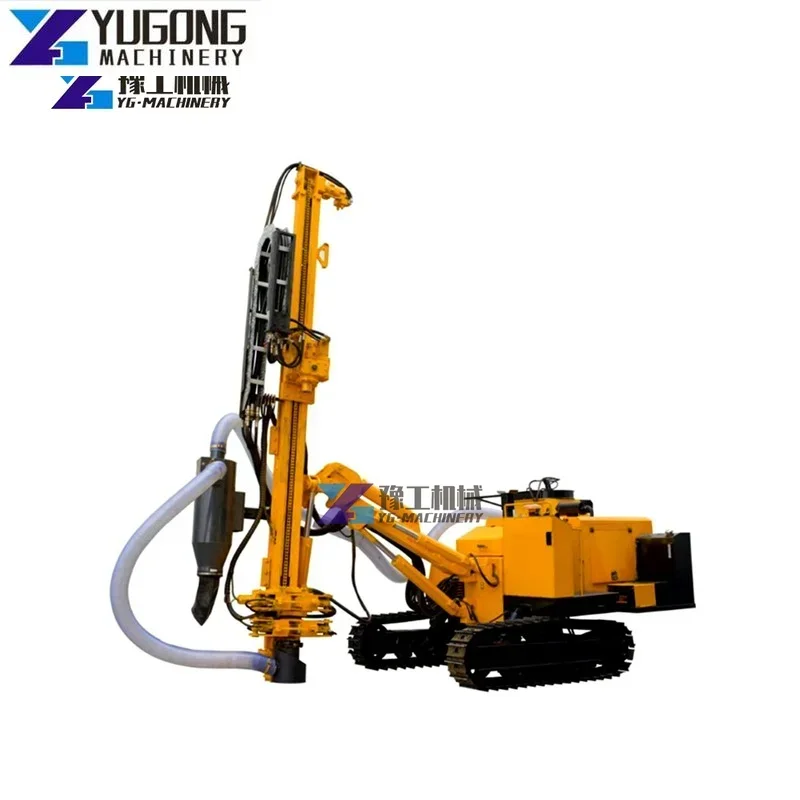 DTH Hammer Water Well Drilling Rig Rock Drill Mining Rig New Product M5 Crawler Bolt Rig Mine DTH Drilling Rig