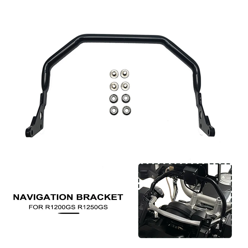 R1250GS R1200GS Motorcycle GPS Holder Stand Mobile Phone Navigation Mount For BMW R 1200 GS 1250 LC ADV 1250GS GS1250 2014-2023