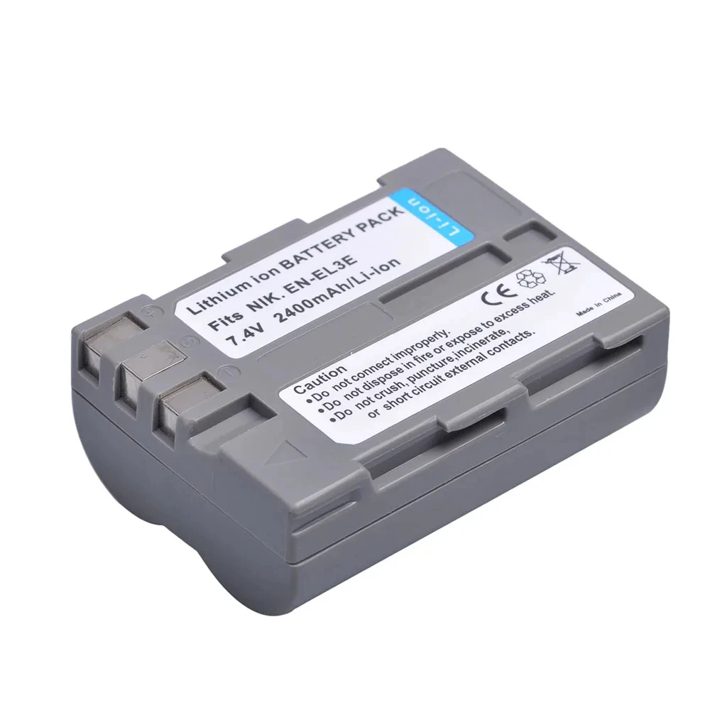 EN-EL3E EN EL3E ENEL3E Battery + Charger for Nikon D90 D80 D300 D300s D700 D200 D70 D50 D70s D100 D-100 D-300 D-70 D-90 SLR