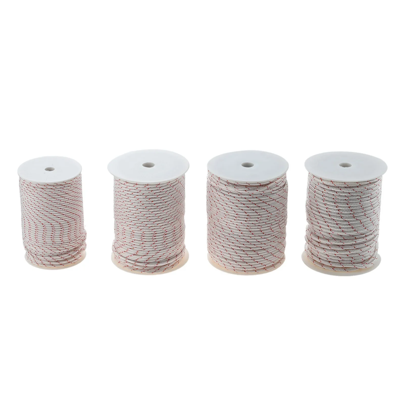50/100M Nylon Pull Starter Rope Recoil Engine Start Cord for Trimmer Cutter Chainsaws Lawn Mower Engine 3/3.5/4/5mm Diameter