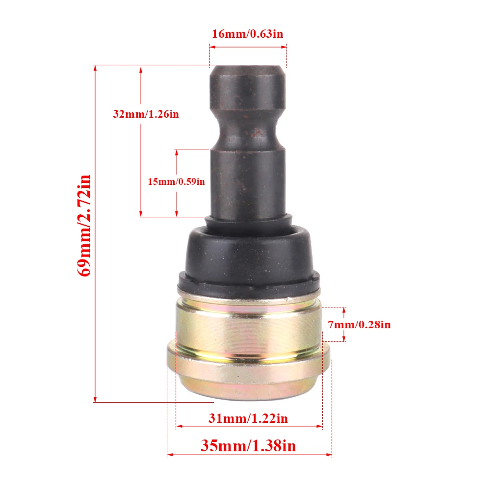 وصلة كروية علوية وسفلية ATV لـ Polaris RZR 570 800 900 RANGER 500 800 900 SPORTSMAN XP 550 850 2009-2019 #   7061220 7061187 708